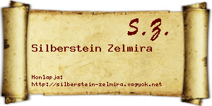 Silberstein Zelmira névjegykártya